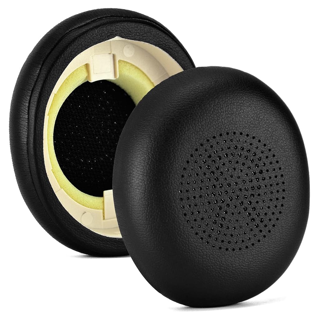 ZORBES Ear Pads - defean Replacement Ear Cushion Cover Compatible with Jabra Evolve2 65 (65MS 65UC USB) / Evolve2 40 (40UC 40MS USB) / Elite 45h On-Ear Wireless Headset,Softer Protein Leather ZORBES Ear Pads - defean Replacement Ear Cushion Cover Compatible with Jabra Evolve2 65 (65MS 65UC USB) / Evolve2 40 (40UC 40MS USB) / Elite 45h On-Ear Wireless Headset,Softer Protein Leather